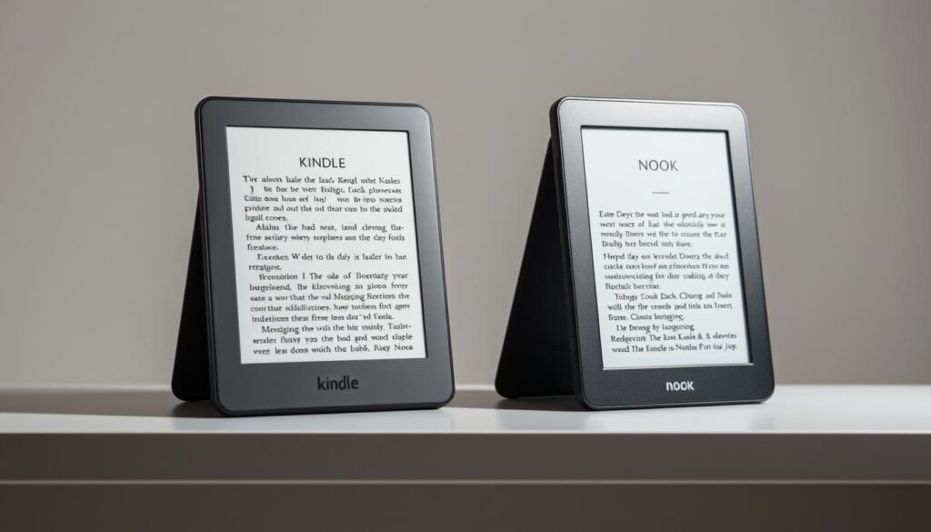 Amazon Kindle vs Barnes & Noble Nook Amazon Kindle vs Barnes & Noble Nook