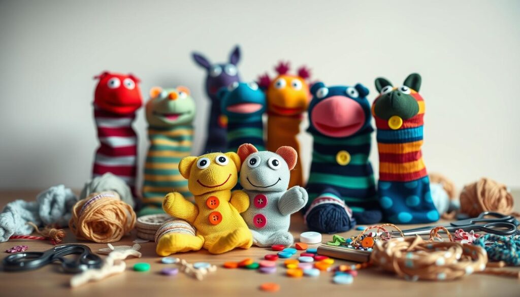 DIY Sock Puppets