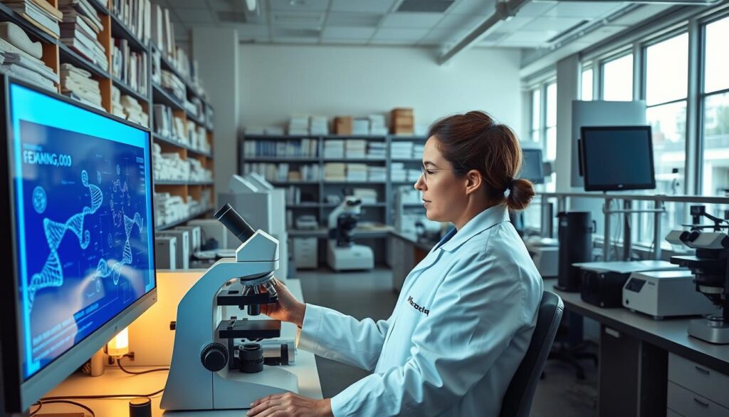DNA research DNA research