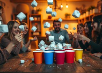Marshmallow Toss