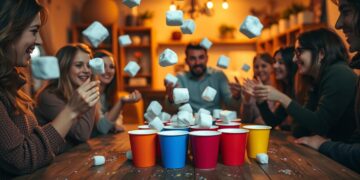 Marshmallow Toss
