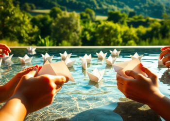 Paper Boat Race