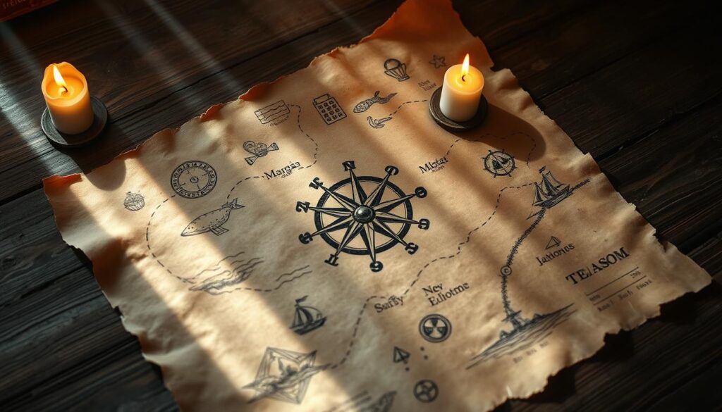 Treasure Map Elements Treasure Map Elements