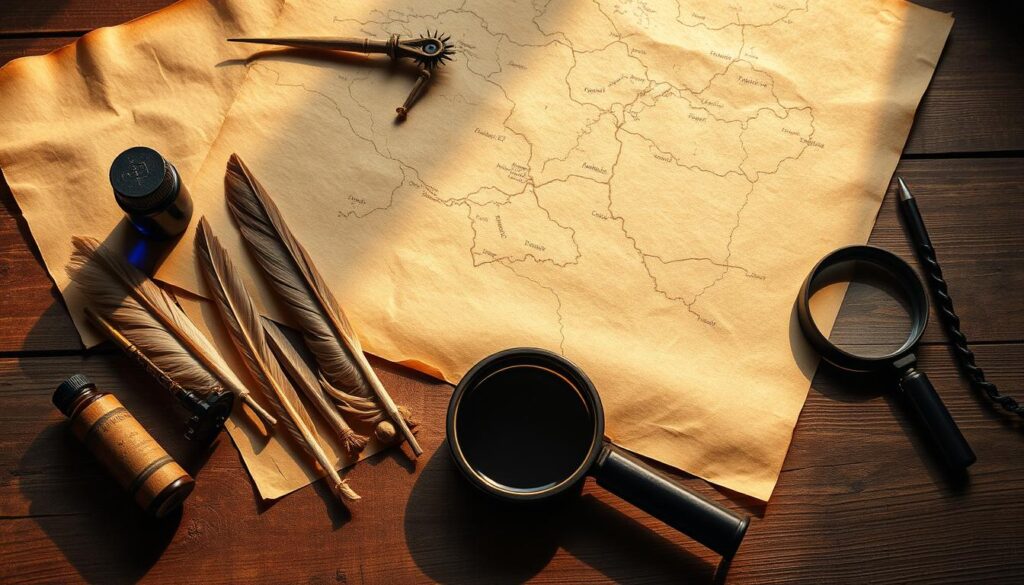 Treasure Map Materials Treasure Map Materials