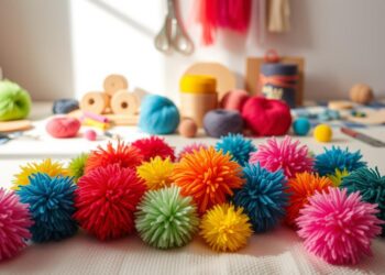 Yarn Pom-Poms