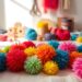 Yarn Pom-Poms