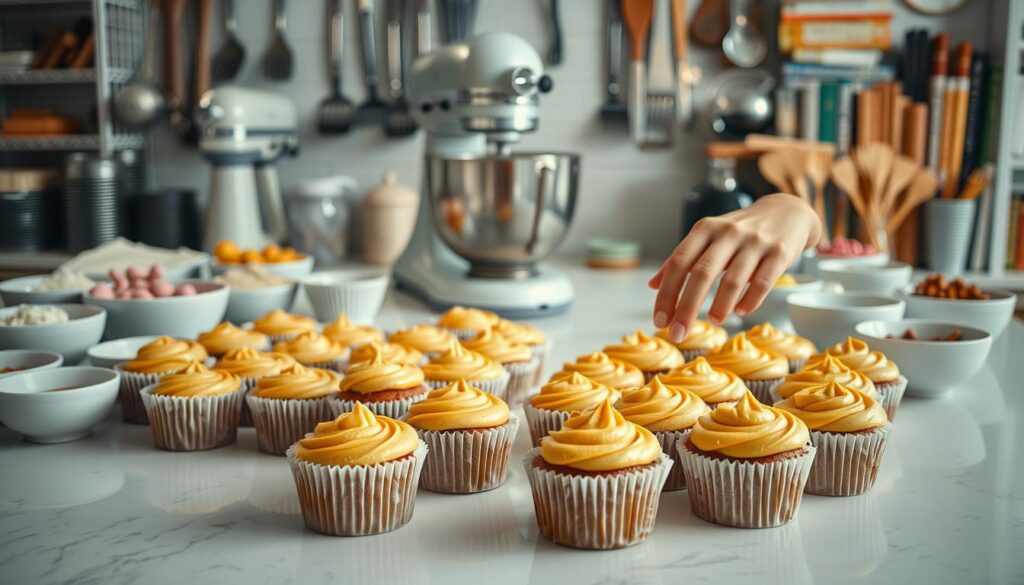 baking cupcakes in advance