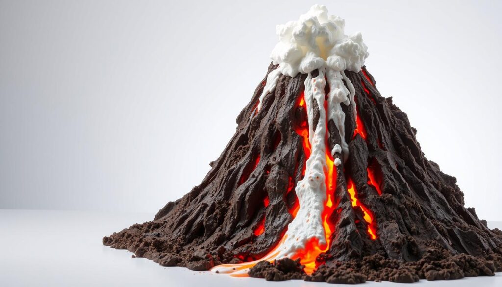baking soda volcano