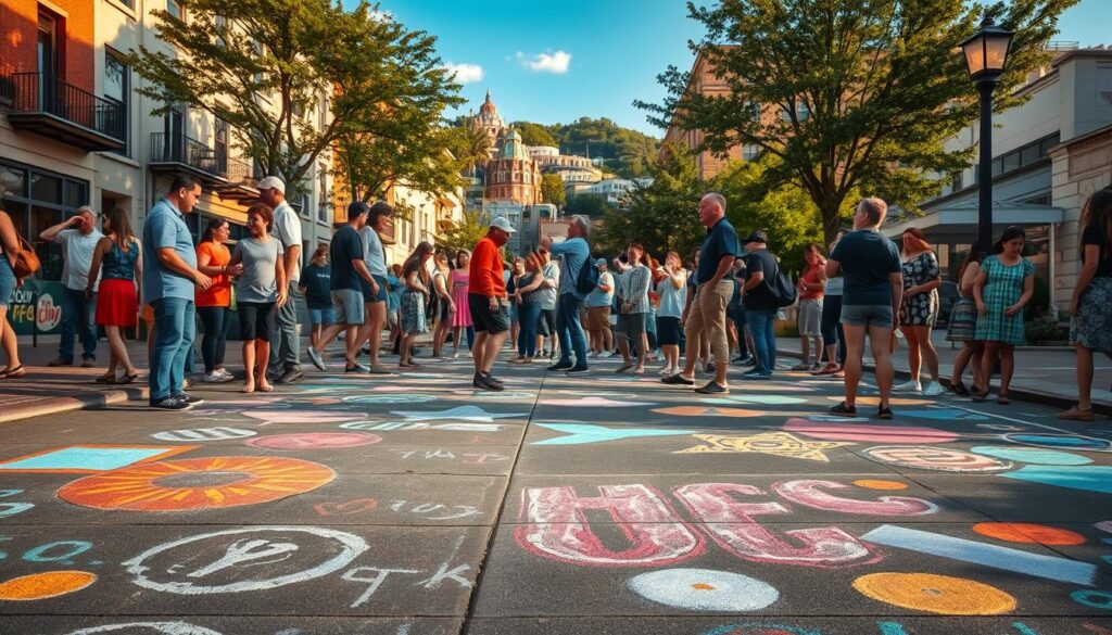 chalk art party chalk art party