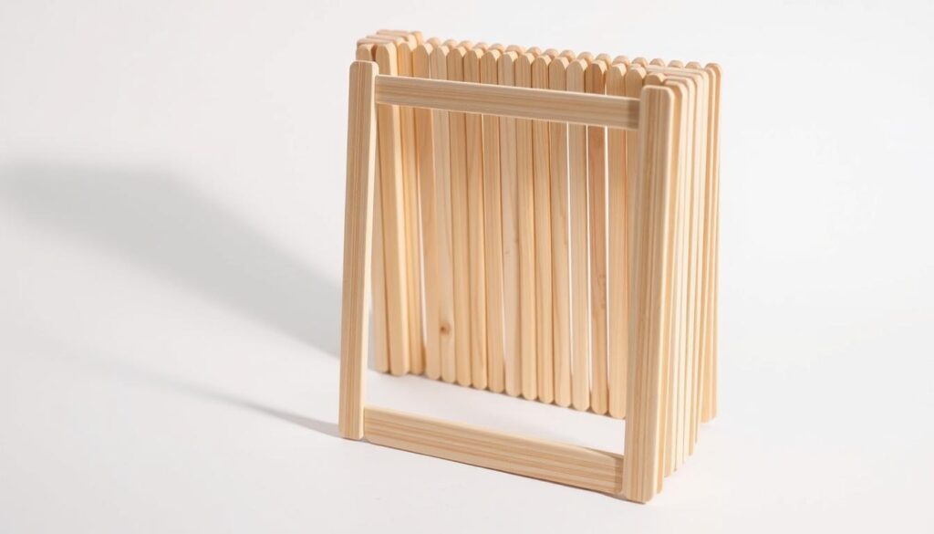 craft stick frame craft stick frame