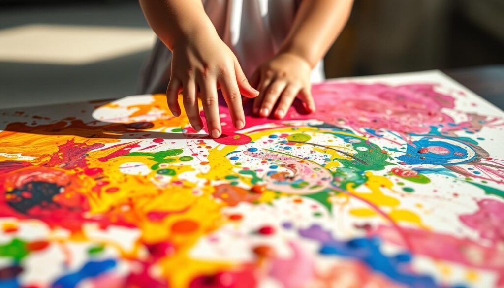 creative expression through finger painting creative expression through finger painting