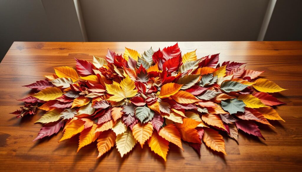designing leaf collage designing leaf collage