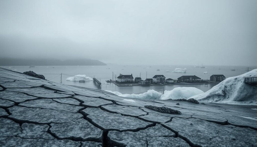 environmental impact of melting ice