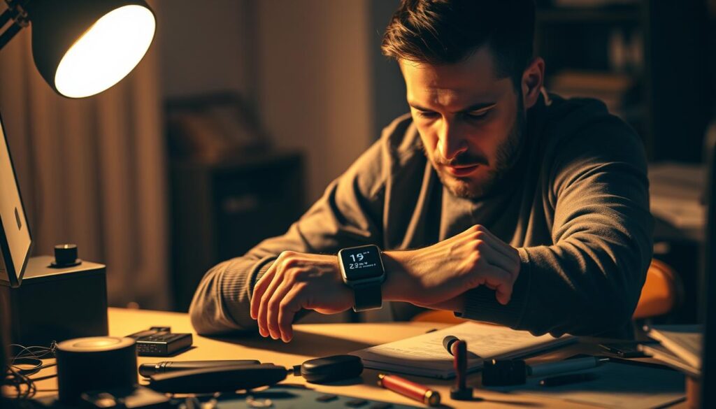 fitness tracker troubleshooting