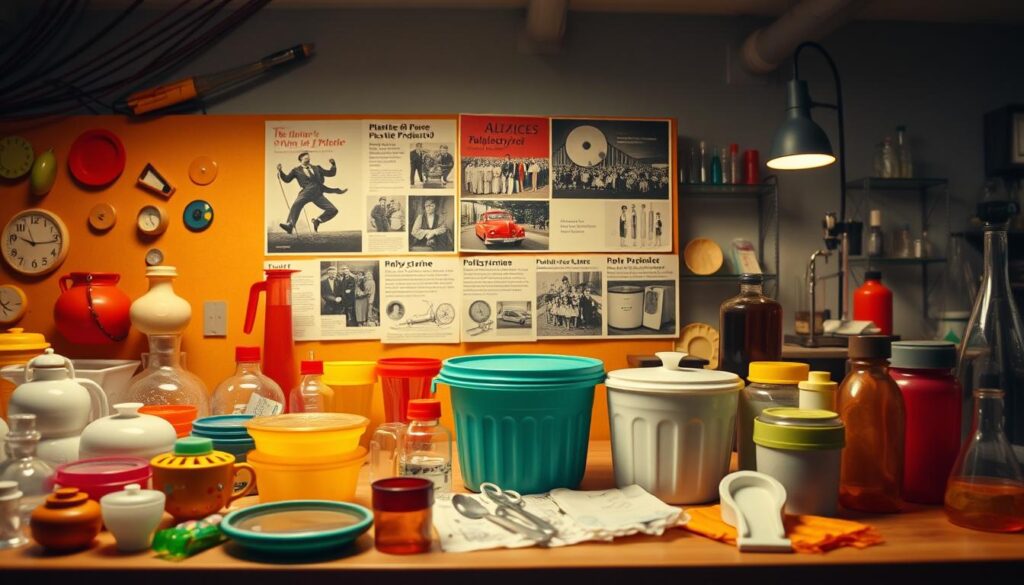 history of plastic production