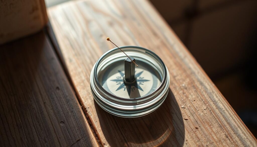 homemade compass homemade compass