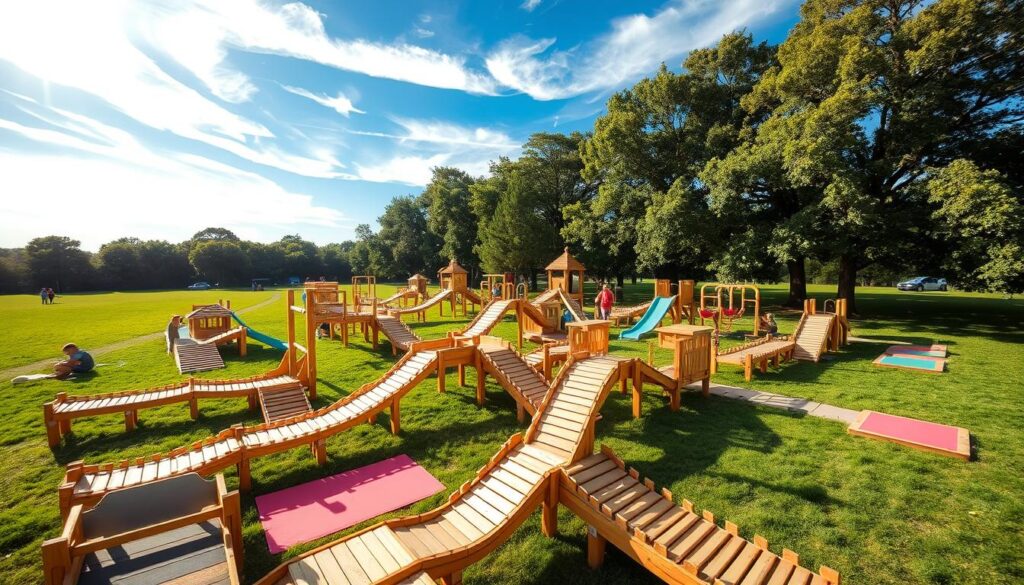 kids obstacle course design