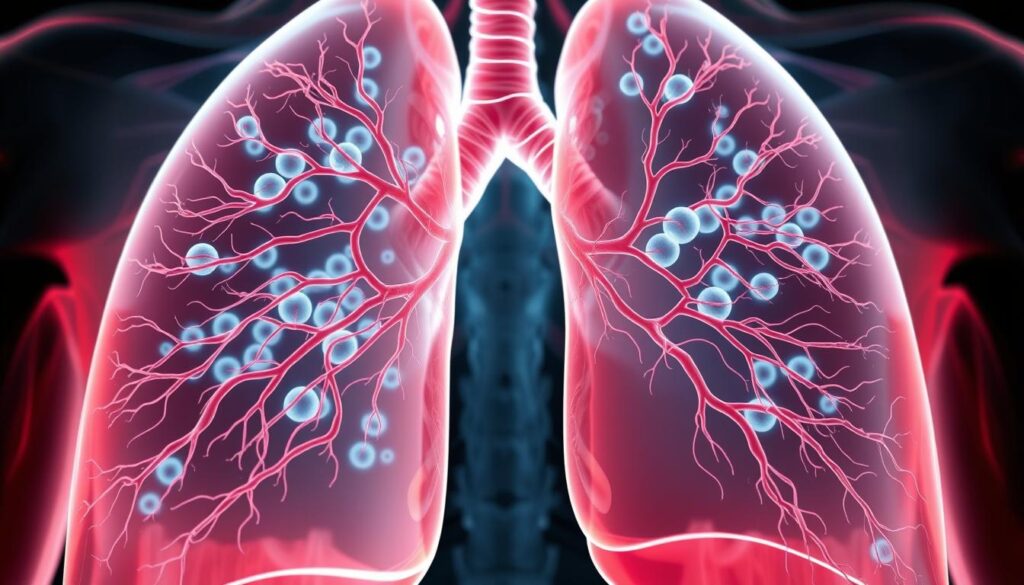 lung function in breathing process