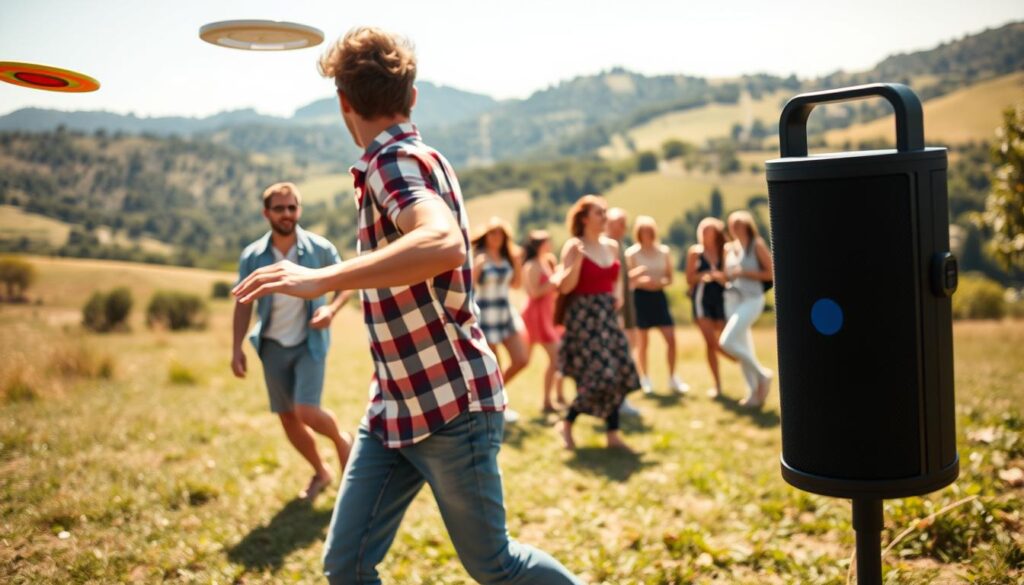 outdoor activities with Bluetooth speaker outdoor activities with Bluetooth speaker