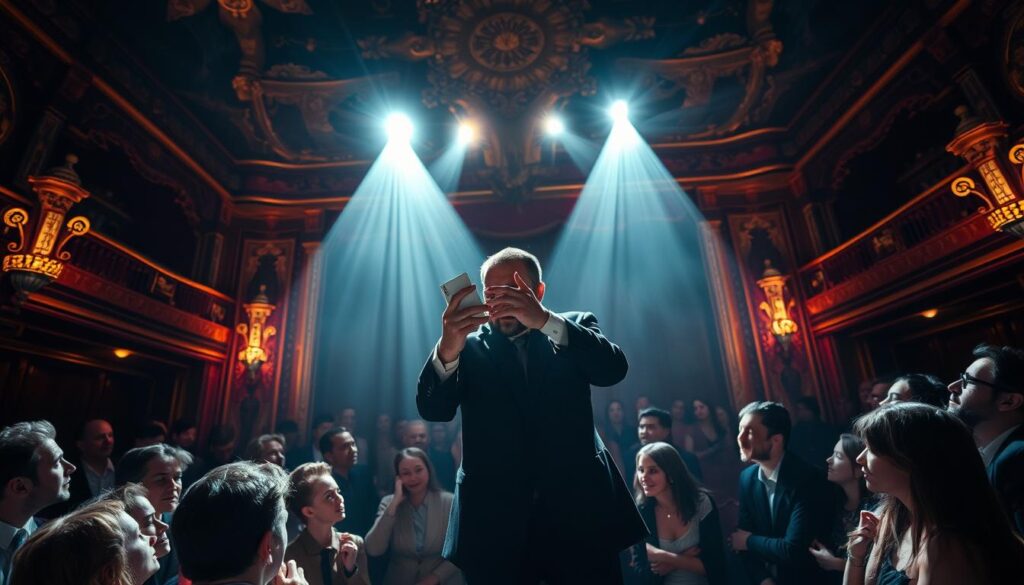performing magic performing magic