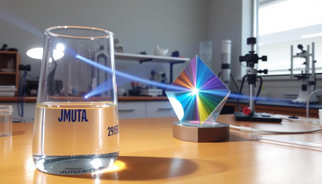 refraction experiments with water refraction experiments with water