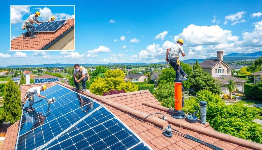 solar panel installation process solar panel installation process