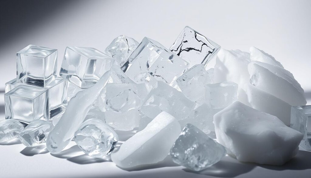 types of ice