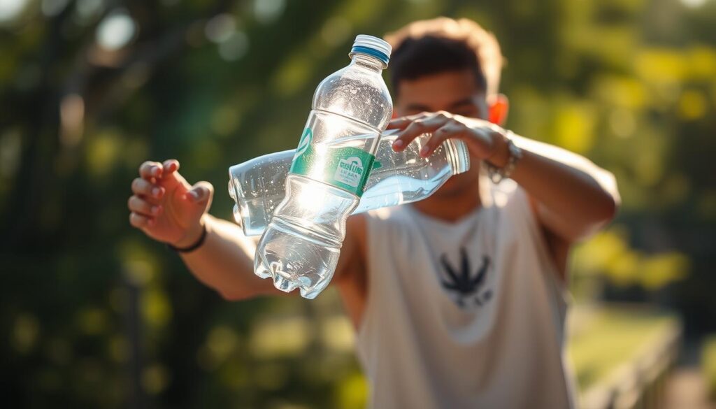 water bottle flipping skills