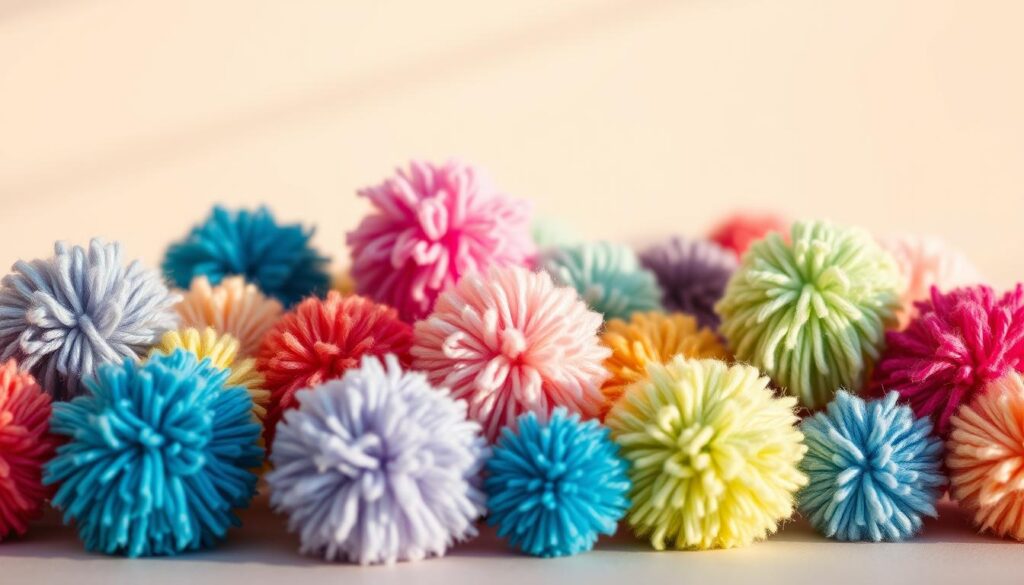yarn pom-poms yarn pom-poms